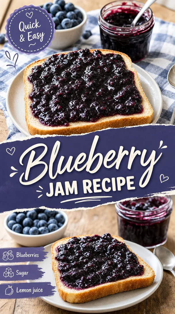 Blueberry Jam Recipe