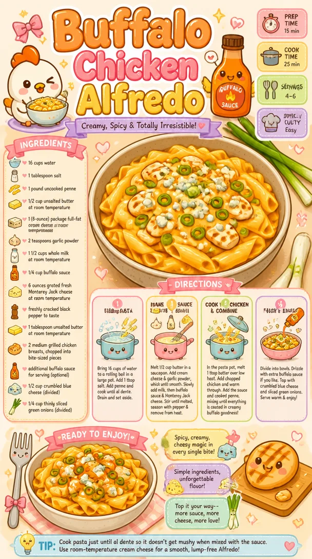 Buffalo Chicken Alfredo