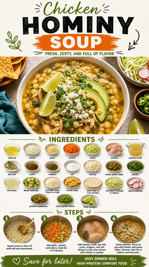 Chicken Hominy Soup