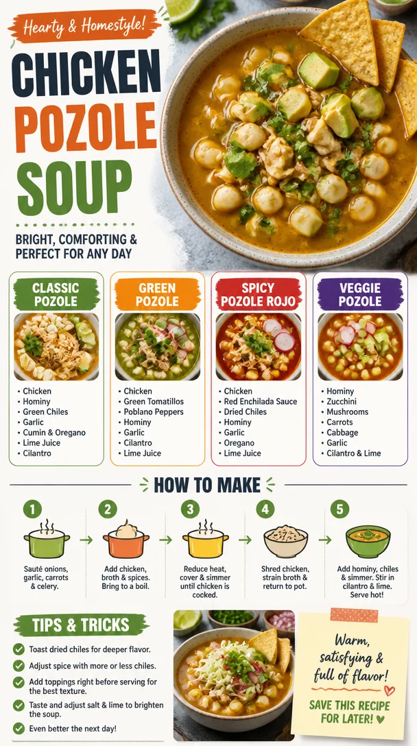 Chicken Pozole Soup