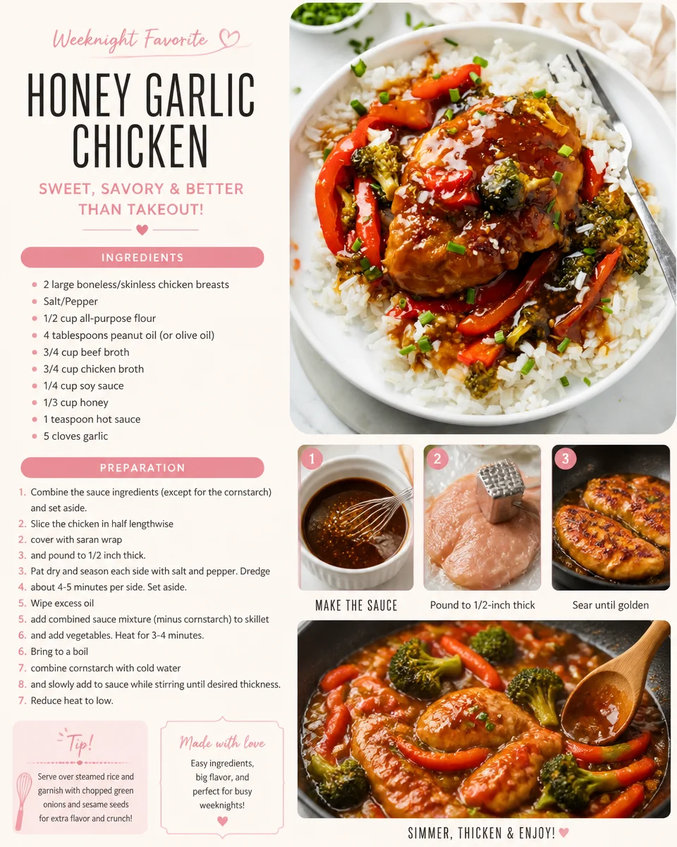 Honey Garlic Chicken