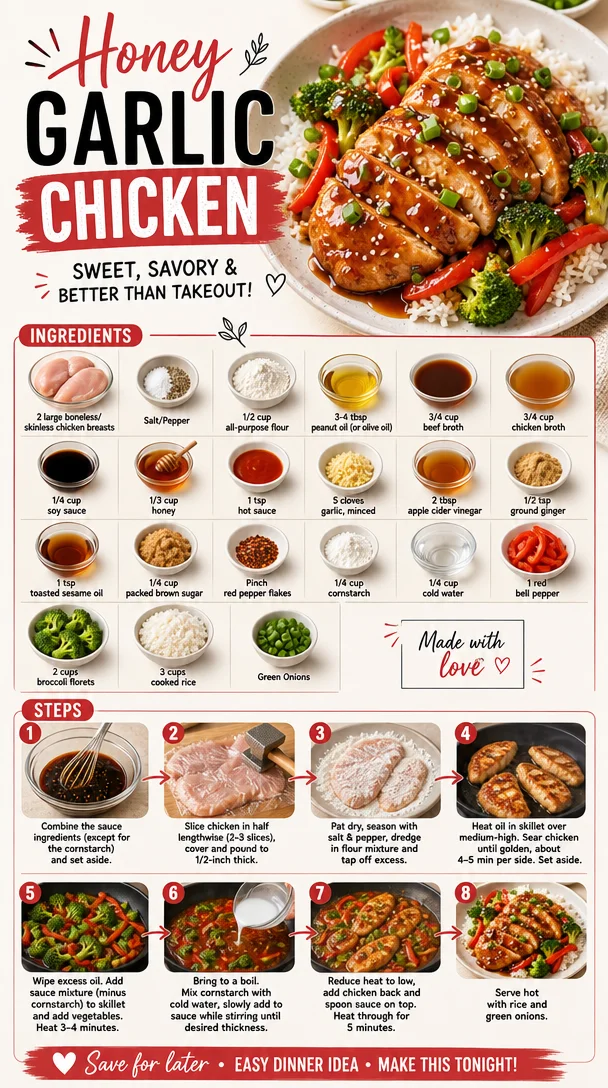 Honey Garlic Chicken