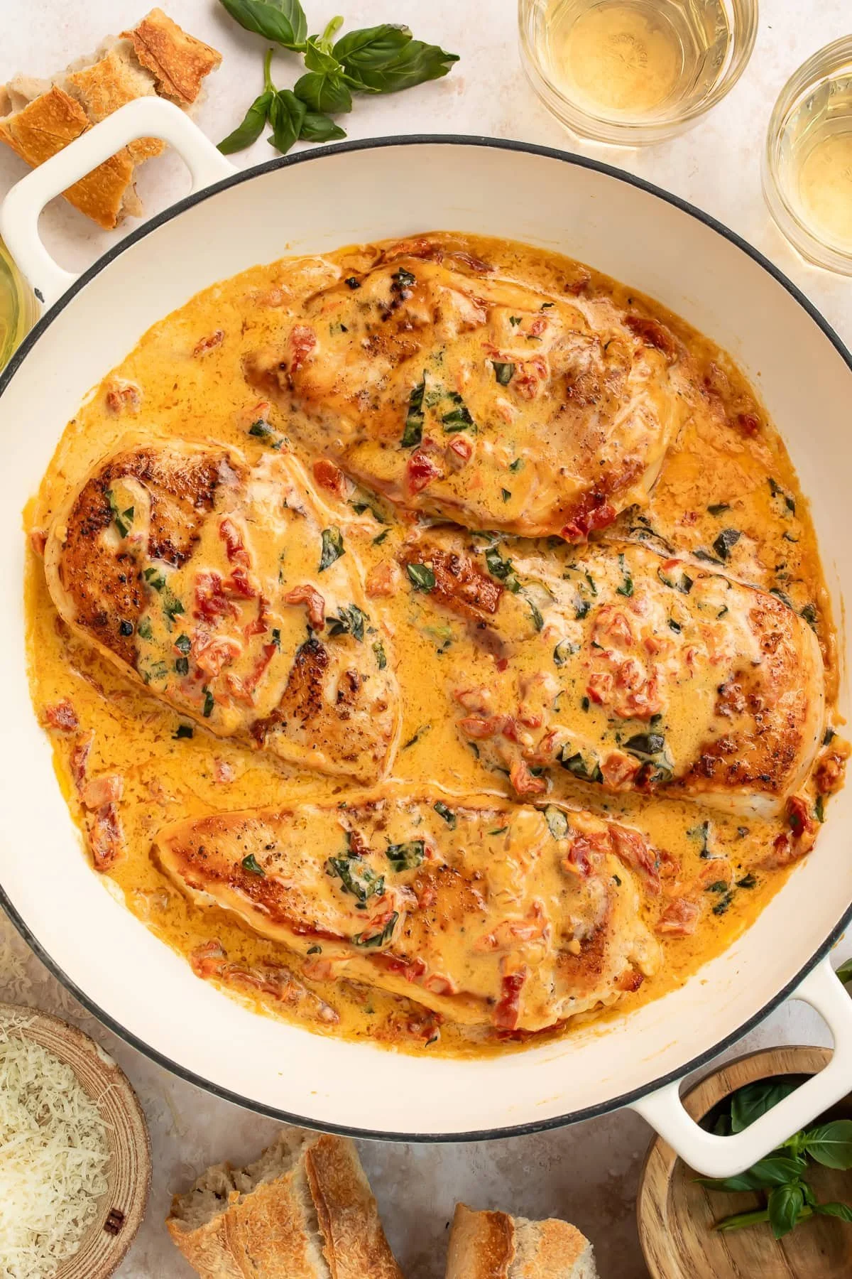 Marry Me Chicken In a Sun-Dried Tomato Cream Sauce