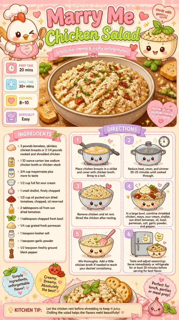 Marry Me Chicken Salad