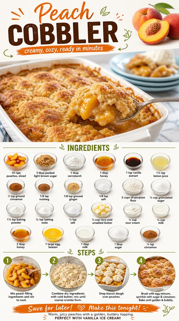 Peach Cobbler