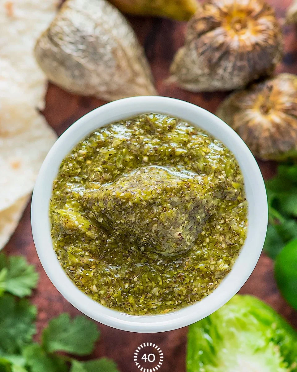 Roasted Tomatillo Salsa