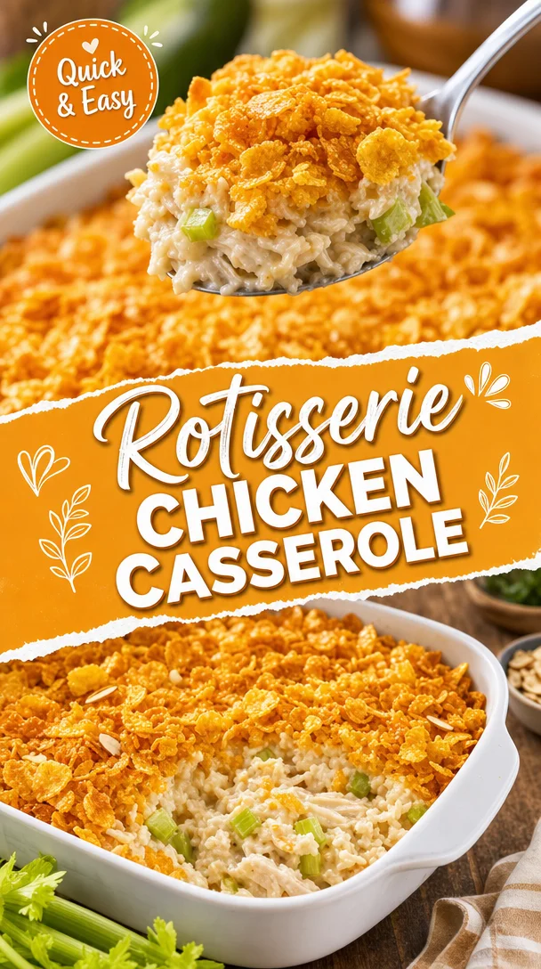 Rotisserie Chicken Casserole