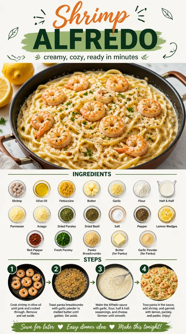 Shrimp Alfredo