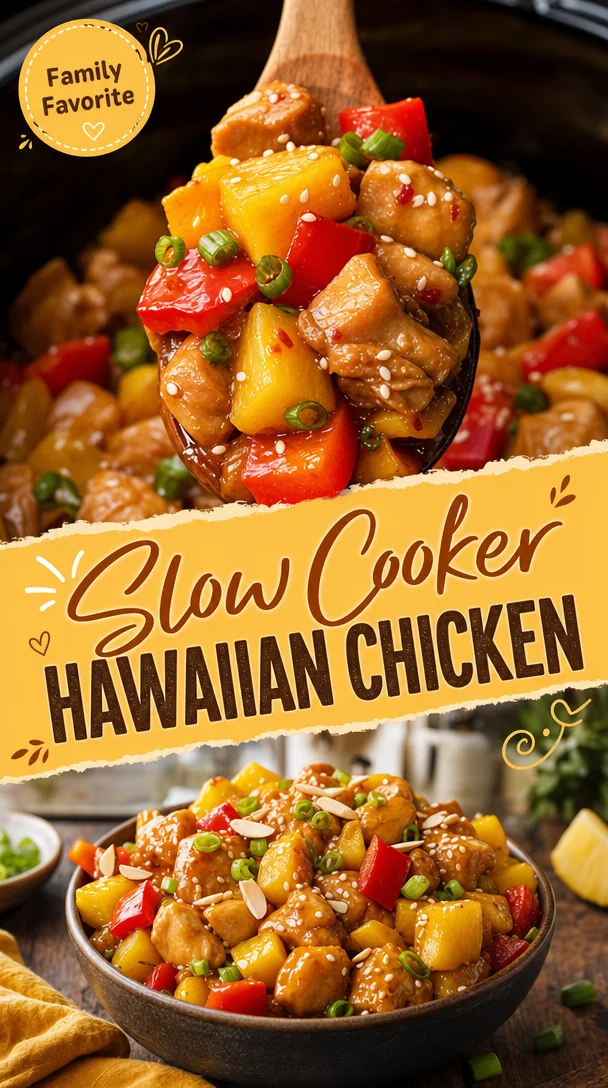 Slow Cooker Hawaiian Chicken