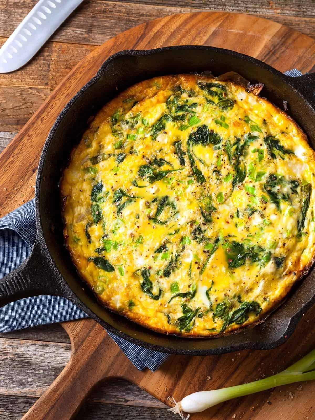 Spinach and Feta Frittata