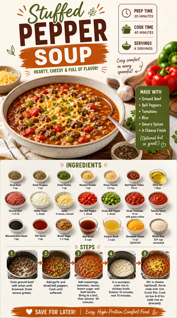 Stuffed Pepper Soup