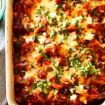 Delicious easy beef enchiladas served with toppings