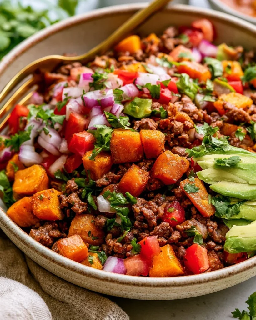 Healthy Ground Beef Bowl Easy High Protein Meal 2026 08 04 233221 819x1024 1