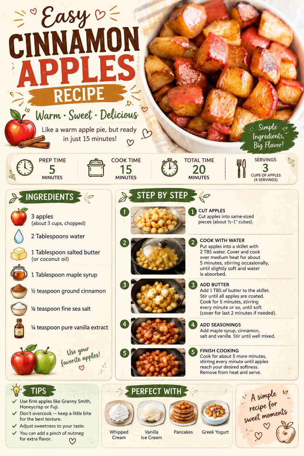 Easy Cinnamon Apples