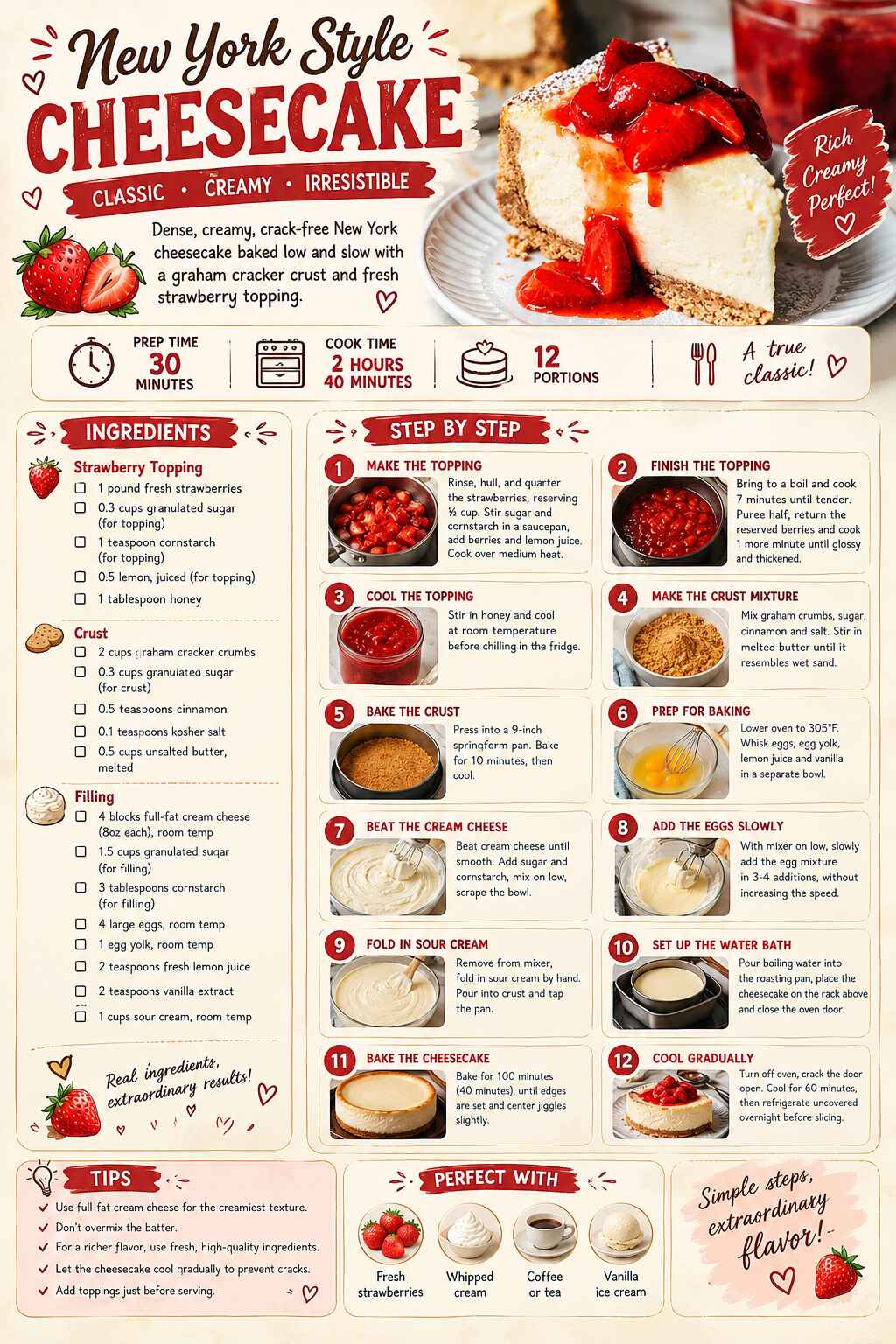 New York Style Cheesecake