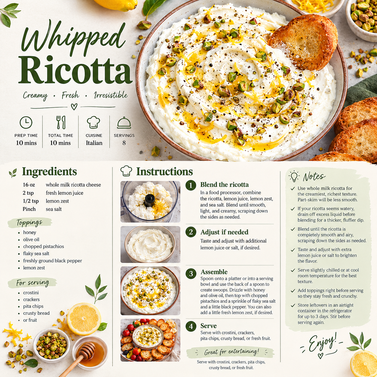 Whipped Ricotta